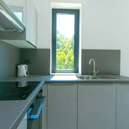 Family Friendly Seaside Brela, Makarska - 6007 公寓 布雷拉
